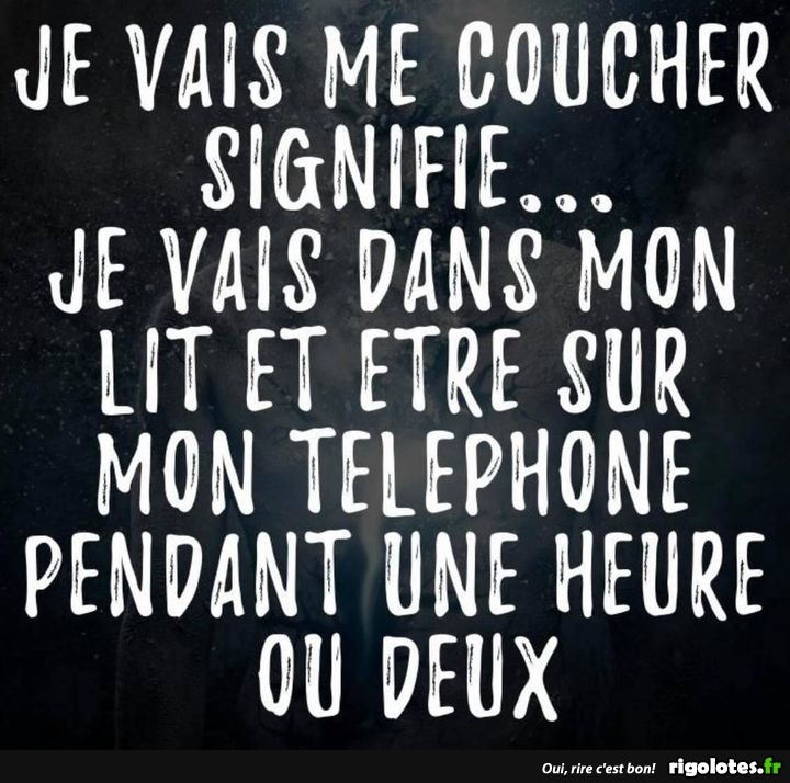 Je Vais Me Coucher En Anglais